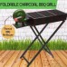 BBQ Grill With Stand & Blower (80x30 Cm) w/Adjustable Height (60 or 70 Cm) (3-8)