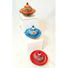 Ceramic Bowl with Lid (13cm) - PSH064