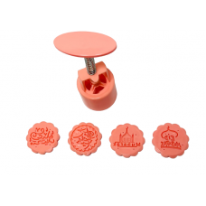 Biscuit Pressing Mold w/4 Prints (12-4)