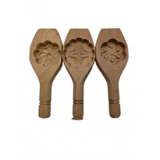 Wooden Ma'moul Mold for Date - Assorted