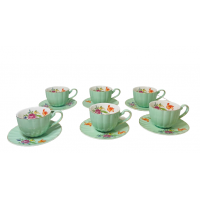 Tea Cup & Saucer Set 200 cc (12 pcs) - (7-8)