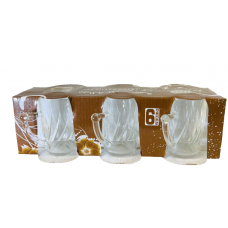 Cups w/Handle (6 Pcs) 142cc (9-13)