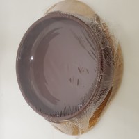 Clay Casserole Dish W/Bamboo Tray - 23cm