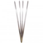 Stainless Steel BBQ Skewers (60x1)(set of 4) - (3-13)