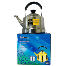 2 L Stainless Steel Tea Kettle w/Filter (21-3)