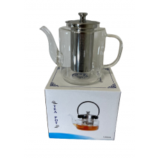 Glass Tea Pot w/Filter - (1200 ml) (9-20)