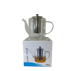 Glass Tea Pot w/Filter - (1800 ml) (9-19)