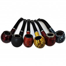 Hand Pipe - Tobacco Wood - 005