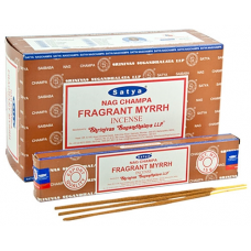 Incense - Satya 15g Fragrant Myrrh (Box of 12)