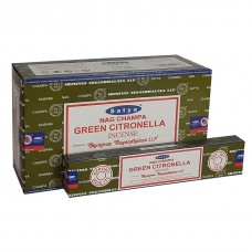 Incense - Satya 15g Green Citronella (Box of 12)