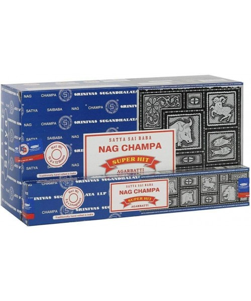 Incense - Satya Combo Pack Nag Champa & Super Hit 16g (Box of 12)