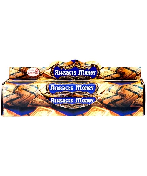 Incense - Tulasi Attract Money (Box of 120 Sticks)