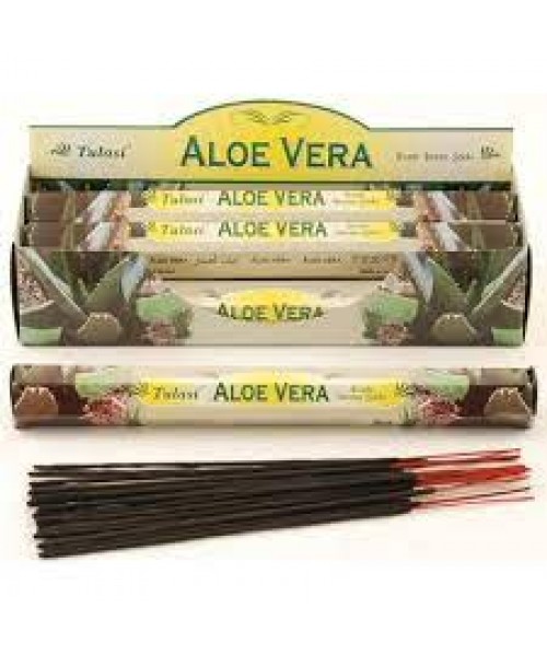Incense - Tulasi Aloe Vera (Box of 120 Sticks)