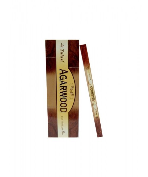 Incense - Tulasi Agarwood (Box of 120 Sticks)