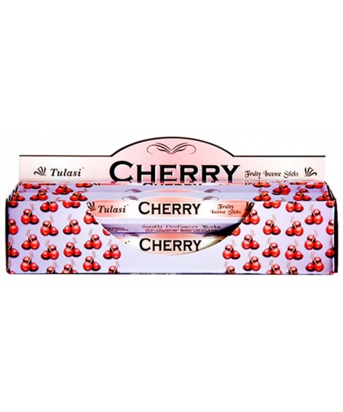 Incense - Tulasi Cherry (Box of 120 Sticks)