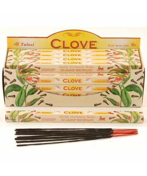 Incense - Tulasi Clove (Box of 120 Sticks)