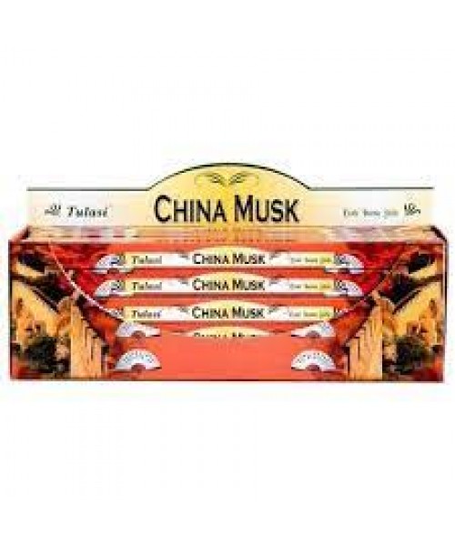 Incense - Tulasi China Musk (Box of 120 Sticks)
