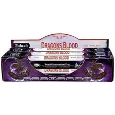 Incense - Tulasi Dragon's Blood (Box of 120 Sticks)