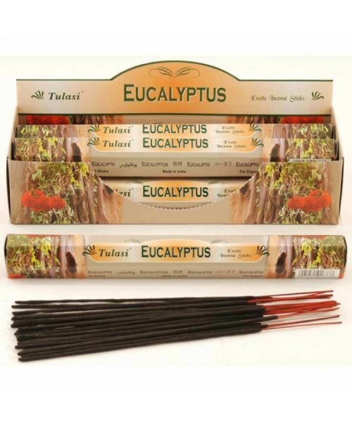 Incense - Tulasi Eucalyptus (Box of 120 Sticks)