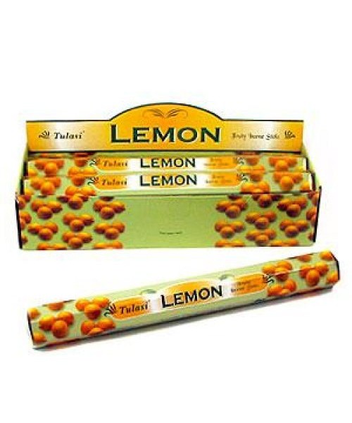 Incense - Tulasi Lemon (Box of 120 Sticks)