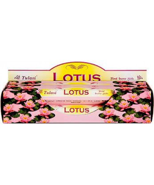 Incense - Tulasi Lotus (Box of 120 Sticks)