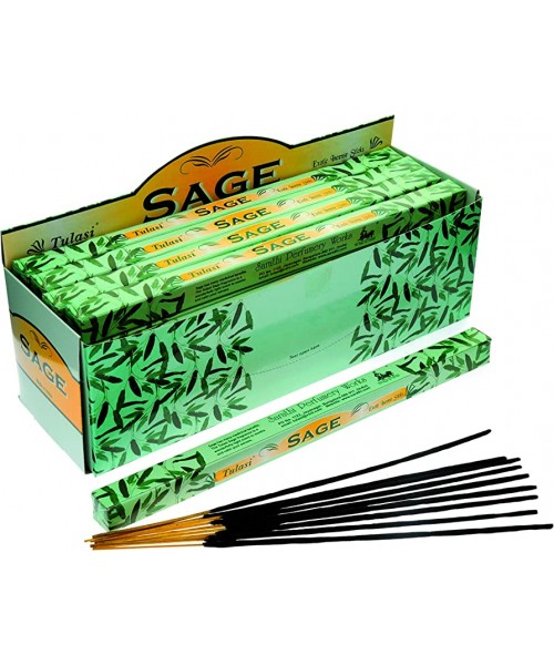 Incense - Tulasi Sage (Box of 120 Sticks)