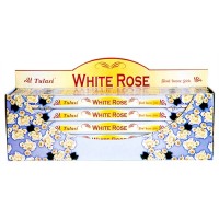 Incense - Tulasi White Rose (Box of 120 Sticks)