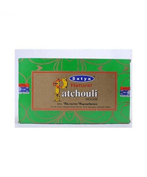 Incense - Satya 15g Natural Patchouli (Box of 12)