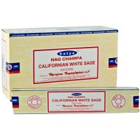 Incense - Satya 15g California White Sage (Box of 12)