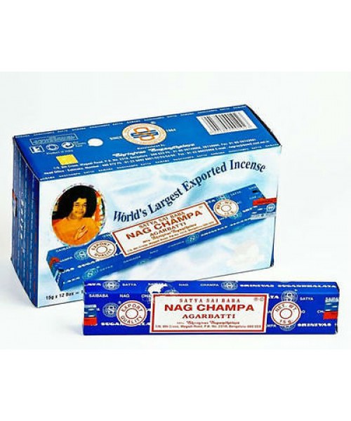Incense - Satya Nag Champa 15g (Box of 12)