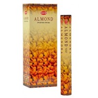 Incense - Hem Almond (Box of 120 Sticks)