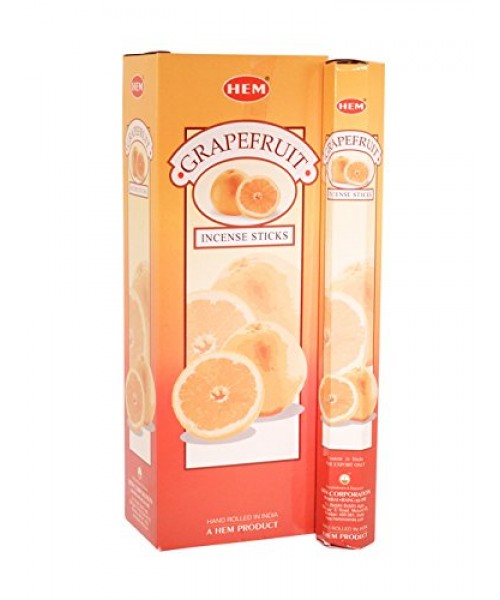 Incense - Hem Grapefruit (Box of 120 Sticks)