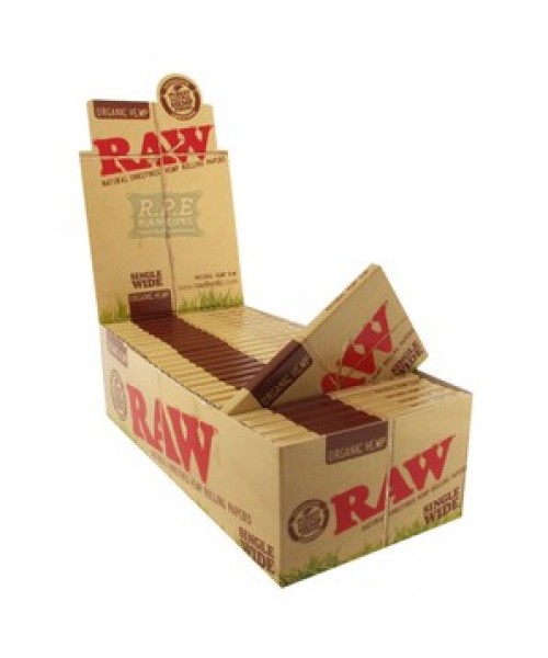 Raw Single Wide Organic