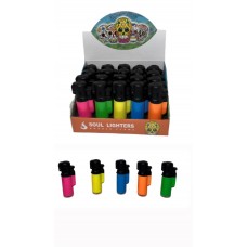 3" Mini Solid Torch Lighters (Display of 20)