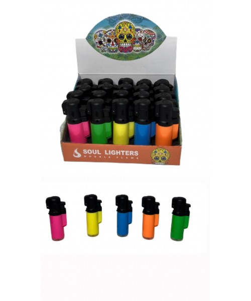 3" Mini Solid Torch Lighters (Display of 20)