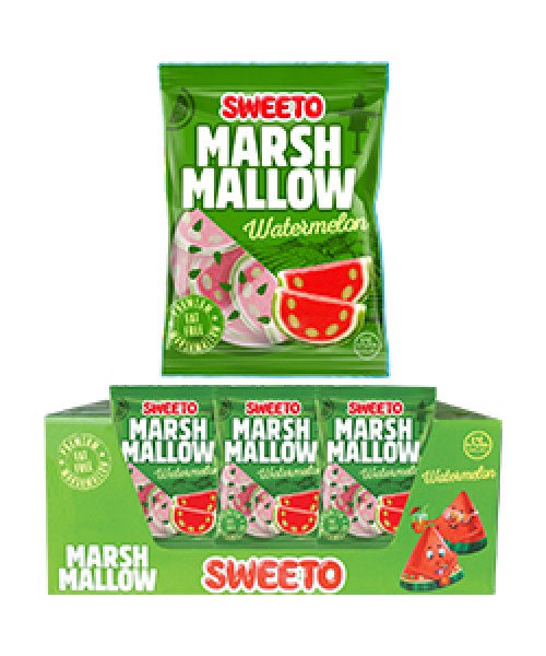 Sweeto Marshmallow Watermelon (24 x 140 g)