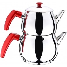 Stainless Steel Double Teapot Set - Medium (PSH16/29)
