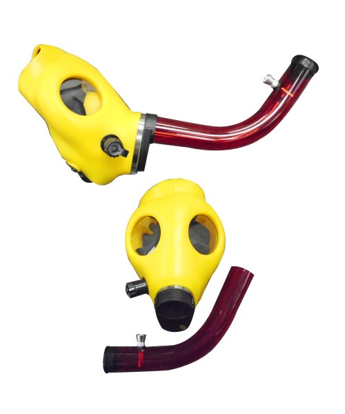 Mask for Acrylic Water Pipes.