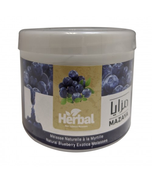 Mazaya Herbal Molasses 250g - Blueberry Exotica