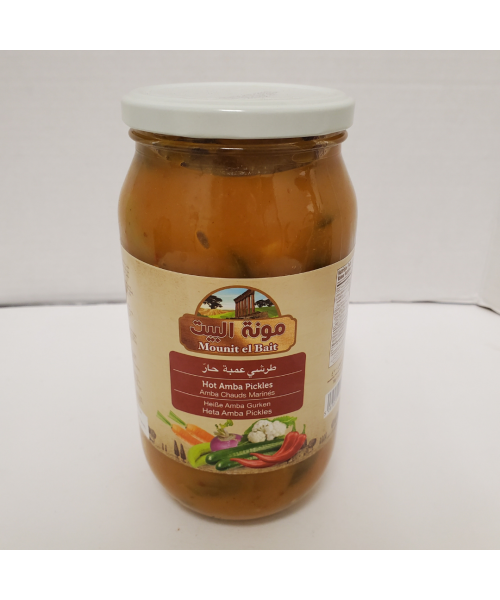 Mounit el Bait - Mixed Pickles Najafi with Amba Chilli (12 x 1000 g)