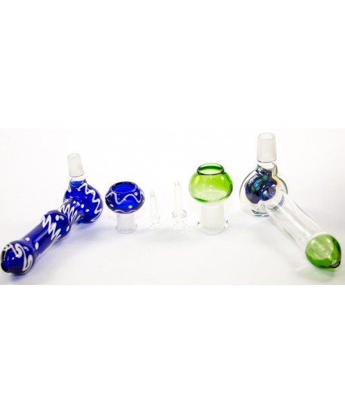 5 Inch Coloured Oil Pipe Assorted