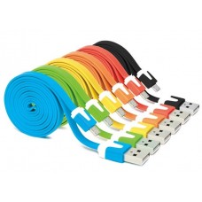 Flat USB Cable For Samsung/Blackberry/LG