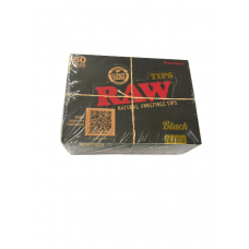 Rolling Paper - RAW Black Tips (50 Units)