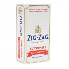 Rolling Paper - Zig Zag  Single Wide - Slow Burning (White)  (100 Units)White (25 Units).