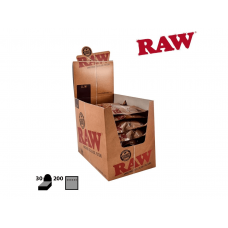 Rolling Paper - RAW Slim Cellulose Filters (30 Bags x 200 Units)