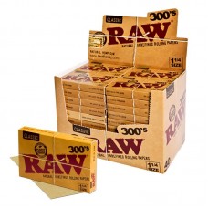 Rolling Paper - RAW 1  1/4  300'S (40 Units)