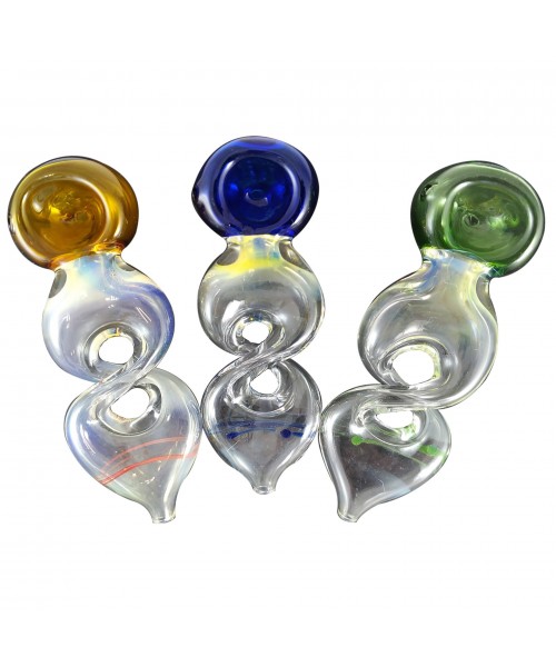 Glass Pipe - 4" Colored Scissor