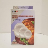 Plastic Sambousek Mold (Set of 3) - Round