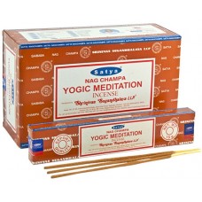 Incense - Satya 15g Yogic Meditation (Box of 12)