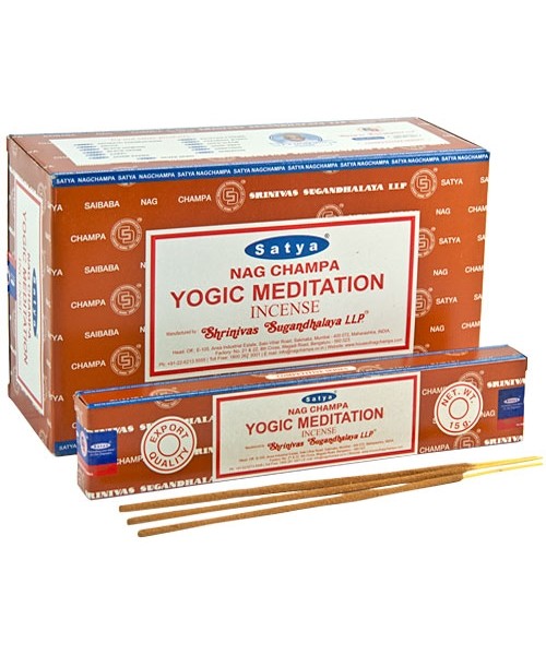 Incense - Satya 15g Yogic Meditation (Box of 12)